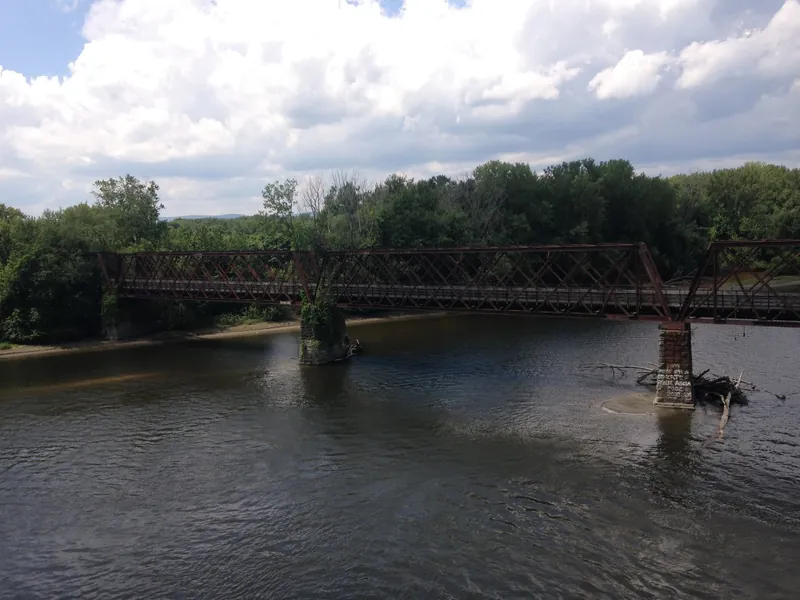 Norwottuck Rail Trail bridge